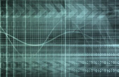 Tech mechanical engineering science Stock Illustration