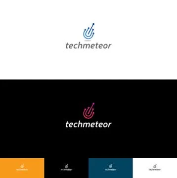 Tech Meteor Logo イラスト素材