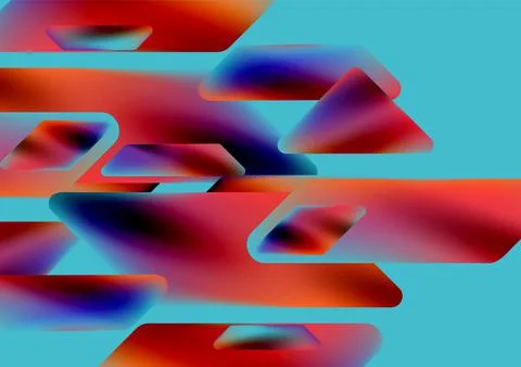 Tech minimal geometric wallpaper. Creative abstract background. Vector 스톡 일러스트