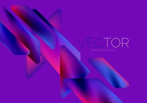 Tech minimal geometric wallpaper. Creative abstract background. Vector Stock Illustration
