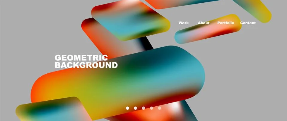 Tech minimal geometric wallpaper. Creative abstract background. Vector Stock Illustration
