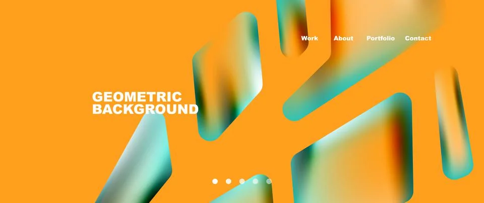 Tech minimal geometric wallpaper. Creative abstract background. Vector Stock Illustration