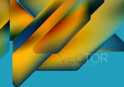 Tech minimal geometric wallpaper. Creative abstract background. Vector 스톡 일러스트