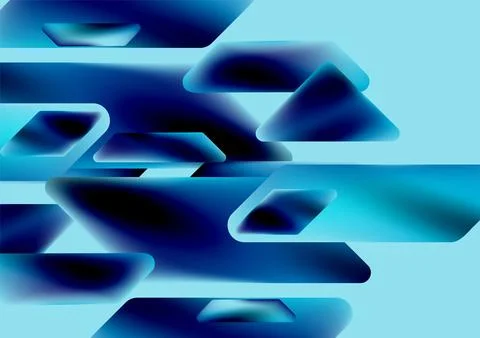 Tech minimal geometric wallpaper. Creative abstract background. Vector Illustrazione stock