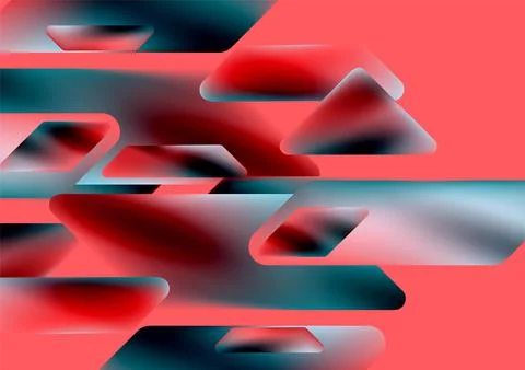 Tech minimal geometric wallpaper. Creative abstract background. Vector Stock Illustration