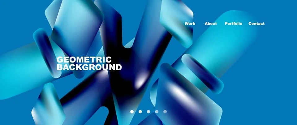 Tech minimal geometric wallpaper. Creative abstract background. Vector Stock Illustration