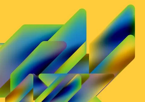 Tech minimal geometric wallpaper. Creative abstract background. Vector Stock Illustration