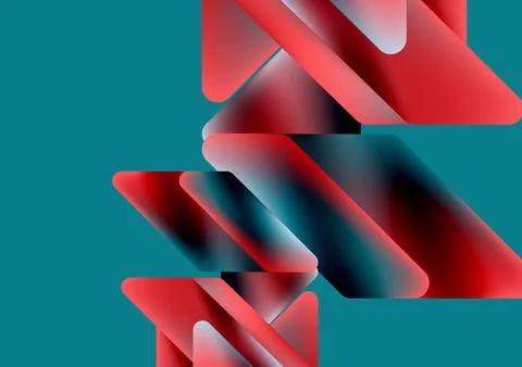 Tech minimal geometric wallpaper. Creative abstract background. Vector 스톡 일러스트