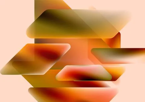 Tech minimal geometric wallpaper. Creative abstract background. Vector Illustrazione stock