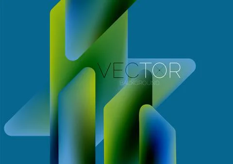 Tech minimal geometric wallpaper. Creative abstract background. Vector 스톡 일러스트