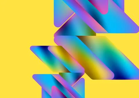 Tech minimal geometric wallpaper. Creative abstract background. Vector 스톡 일러스트