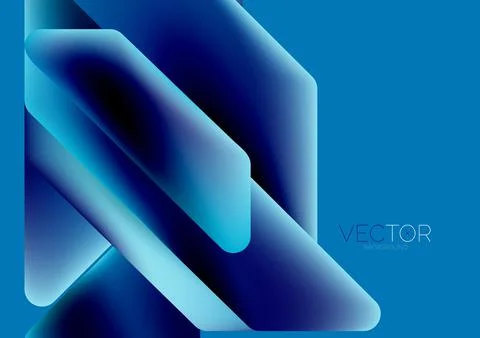 Tech minimal geometric wallpaper. Creative abstract background. Vector Stock Illustration