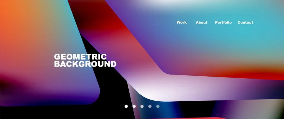 Tech minimal geometric wallpaper. Creative abstract background. Vector Stock Illustration