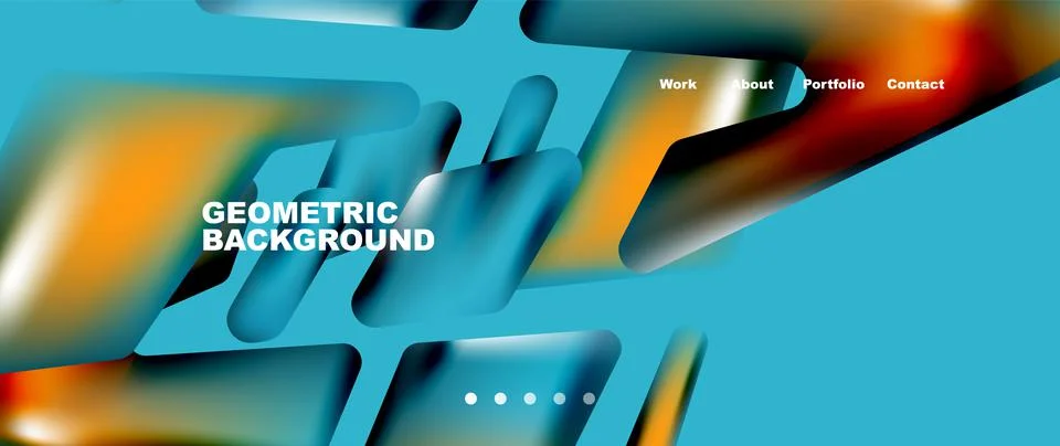 Tech minimal geometric wallpaper. Creative abstract background. Vector 스톡 일러스트