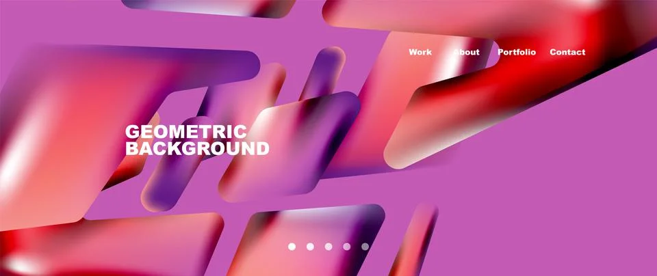 Tech minimal geometric wallpaper. Creative abstract background. Vector 스톡 일러스트