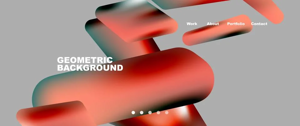 Tech minimal geometric wallpaper. Creative abstract background. Vector 스톡 일러스트