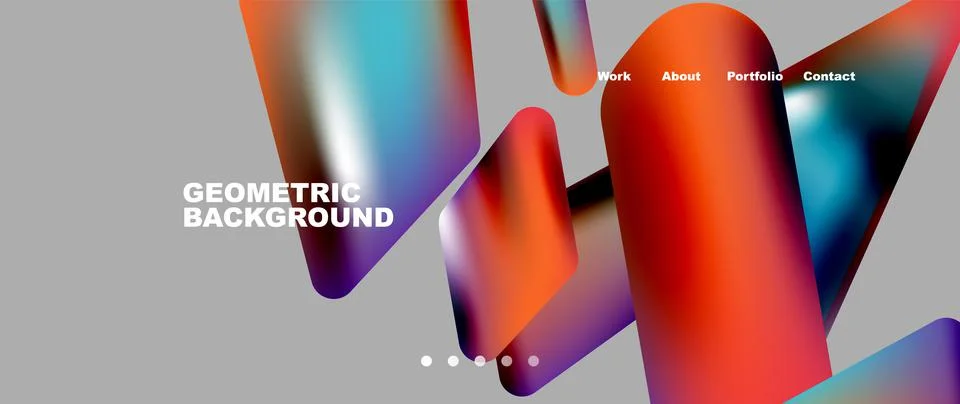 Tech minimal geometric wallpaper. Creative abstract background. Vector イラスト素材