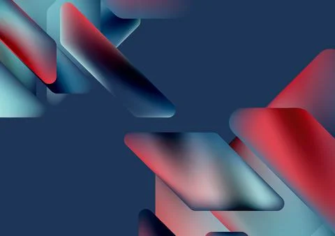 Tech minimal geometric wallpaper. Creative abstract background. Vector Stock Illustration