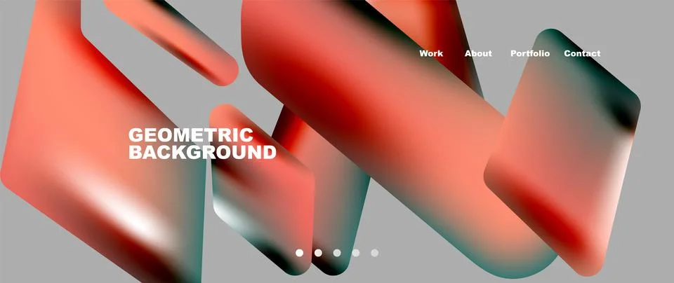 Tech minimal geometric wallpaper. Creative abstract background. Vector 스톡 일러스트