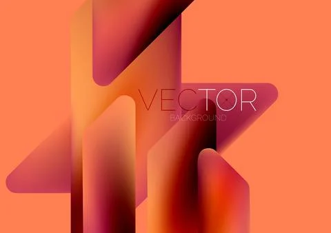 Tech minimal geometric wallpaper. Creative abstract background. Vector 스톡 일러스트