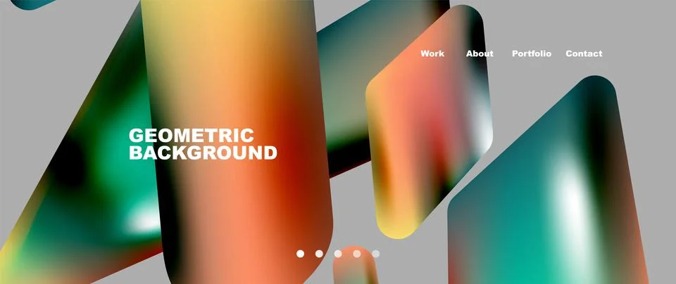 Tech minimal geometric wallpaper. Creative abstract background. Vector Stock Illustration
