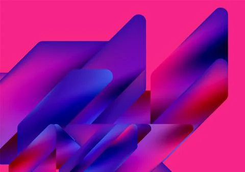 Tech minimal geometric wallpaper. Creative abstract background. Vector Illustrazione stock