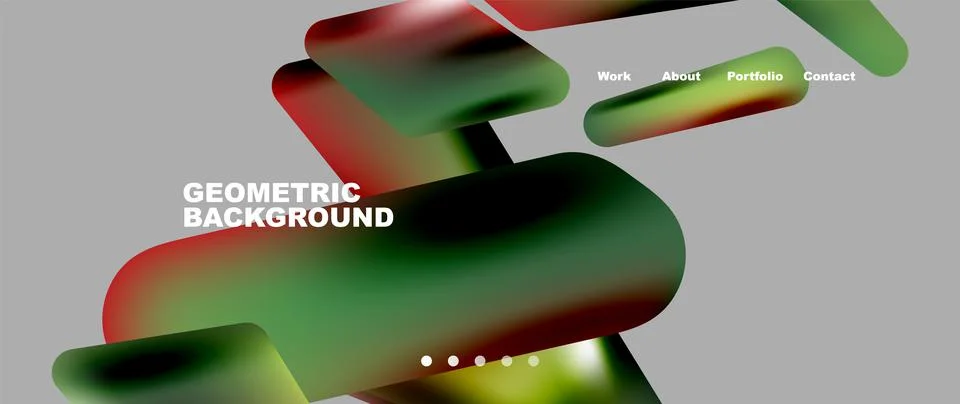 Tech minimal geometric wallpaper. Creative abstract background. Vector Stock Illustration