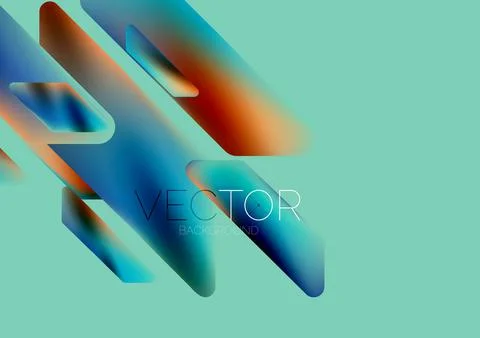 Tech minimal geometric wallpaper. Creative abstract background. Vector 스톡 일러스트