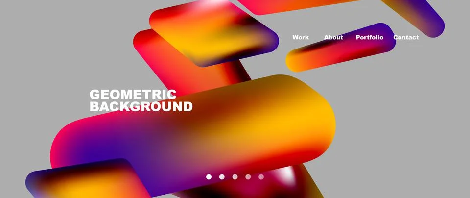 Tech minimal geometric wallpaper. Creative abstract background. Vector Stock Illustration