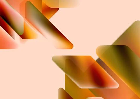 Tech minimal geometric wallpaper. Creative abstract background. Vector Stock Illustration