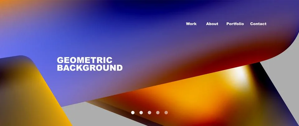 Tech minimal geometric wallpaper. Creative abstract background. Vector 스톡 일러스트