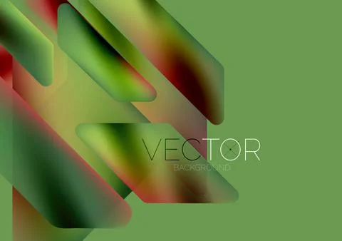 Tech minimal geometric wallpaper. Creative abstract background. Vector Illustrazione stock
