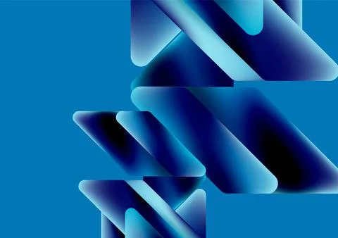 Tech minimal geometric wallpaper. Creative abstract background. Vector Stock Illustration