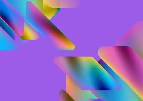 Tech minimal geometric wallpaper. Creative abstract background. Vector Stock Illustration