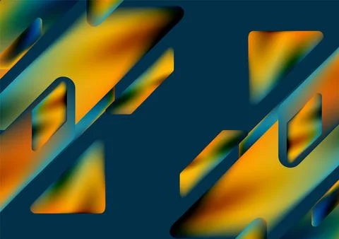 Tech minimal geometric wallpaper. Creative abstract background. Vector 스톡 일러스트