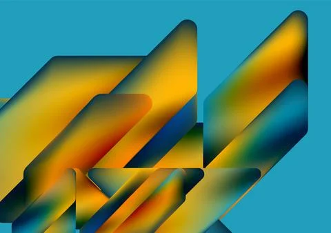 Tech minimal geometric wallpaper. Creative abstract background. Vector 스톡 일러스트