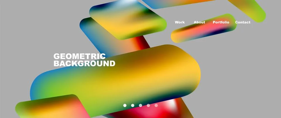 Tech minimal geometric wallpaper. Creative abstract background. Vector 스톡 일러스트