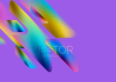 Tech minimal geometric wallpaper. Creative abstract background. Vector イラスト素材
