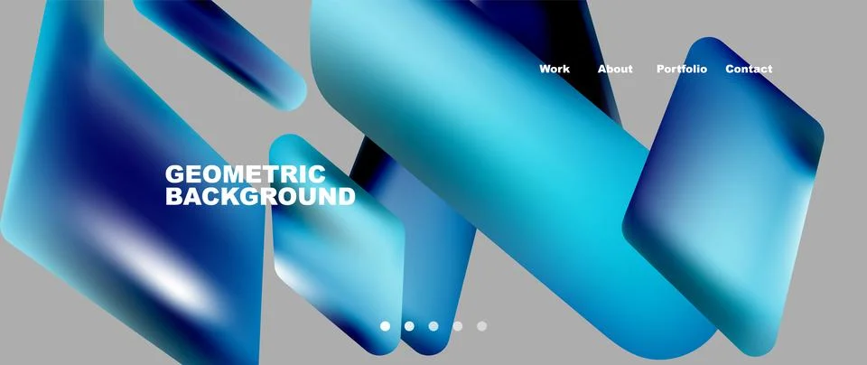 Tech minimal geometric wallpaper. Creative abstract background. Vector イラスト素材