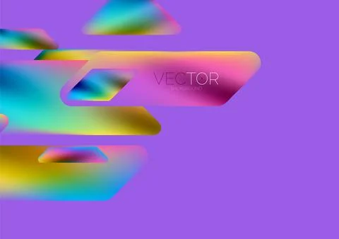 Tech minimal geometric wallpaper. Creative abstract background. Vector 스톡 일러스트