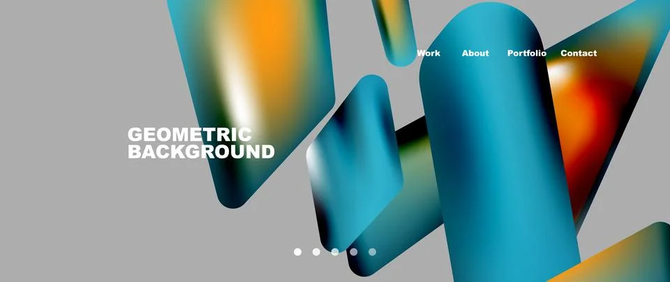 Tech minimal geometric wallpaper. Creative abstract background. Vector イラスト素材