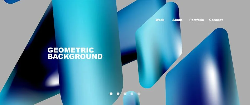 Tech minimal geometric wallpaper. Creative abstract background. Vector Stock Illustration