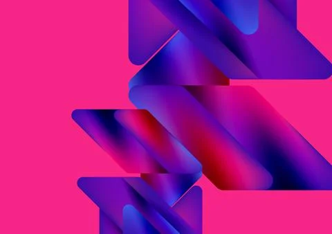 Tech minimal geometric wallpaper. Creative abstract background. Vector 스톡 일러스트