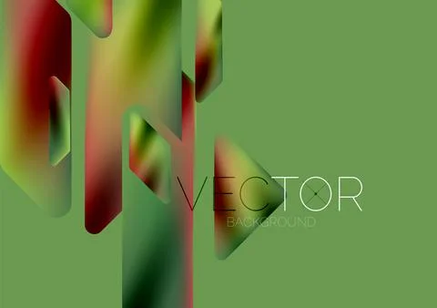 Tech minimal geometric wallpaper. Creative abstract background. Vector Stock Illustration