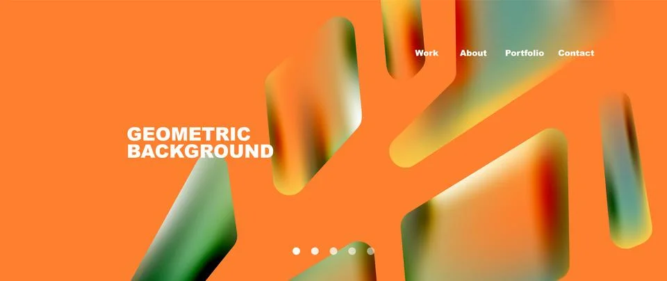 Tech minimal geometric wallpaper. Creative abstract background. Vector イラスト素材