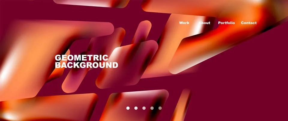 Tech minimal geometric wallpaper. Creative abstract background. Vector Stock Illustration