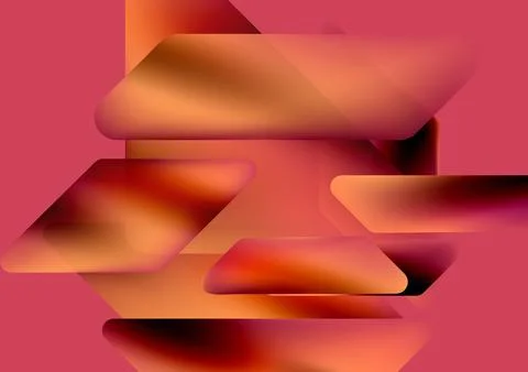 Tech minimal geometric wallpaper. Creative abstract background. Vector Illustrazione stock