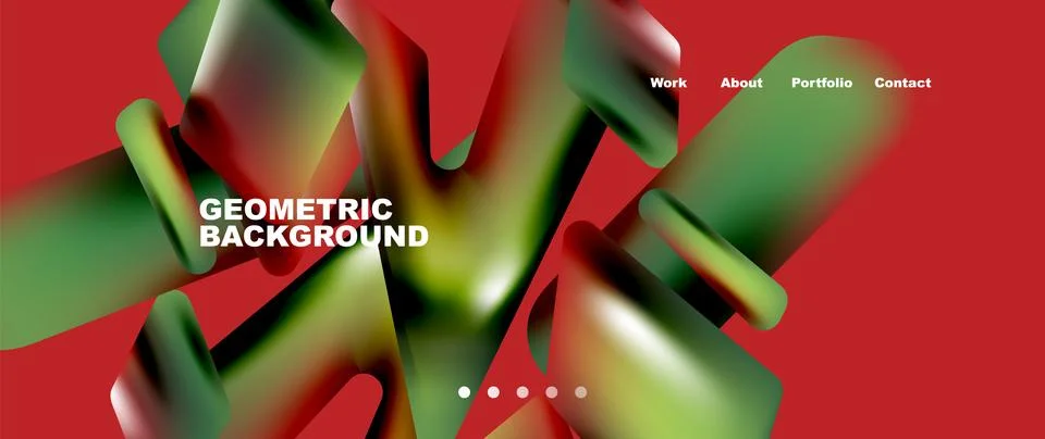 Tech minimal geometric wallpaper. Creative abstract background. Vector Stock Illustration