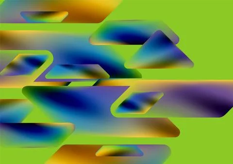 Tech minimal geometric wallpaper. Creative abstract background. Vector Stock Illustration