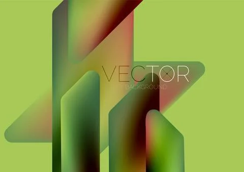 Tech minimal geometric wallpaper. Creative abstract background. Vector Stock Illustration